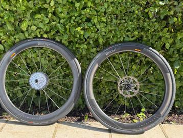 HUNT SUB50 LIMITLESS UD CARBON SPOKE DISC WHEELSET beschikbaar voor biedingen