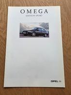 Brochure sportive de l'édition Opel Omega, Livres, Autos | Brochures & Magazines, Envoi, Opel