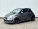 ✅Abarth 595 Competizione 1.4 T-Jet GARANTIE Airco Leer Psens, Auto's, Abarth, Voorwielaandrijving, Zwart, 4 cilinders, Parkeersensor