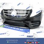W447 VITO / V KLASSE AMG VOORBUMPER COMPLEET ZWART ORIGINEEL, Auto-onderdelen, Gebruikt, Voor, Mercedes-Benz, Ophalen of Verzenden