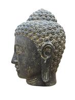 Boeddha hoofd in steen, Ophalen of Verzenden, Zo goed als nieuw, Info@asianimport.be, Wevelgrm