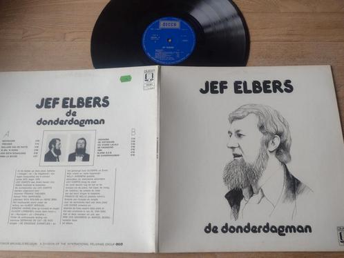 Kleinkunst LP: JEF ELBERS: De donderdagman (Oekraïne) 1976, CD & DVD, Vinyles | Néerlandophone, Utilisé, Musique régionale, 12 pouces