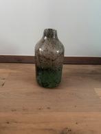 Stijlvolle glazen vaas – 33 cm hoog, Enlèvement, Comme neuf, Vert, Verre