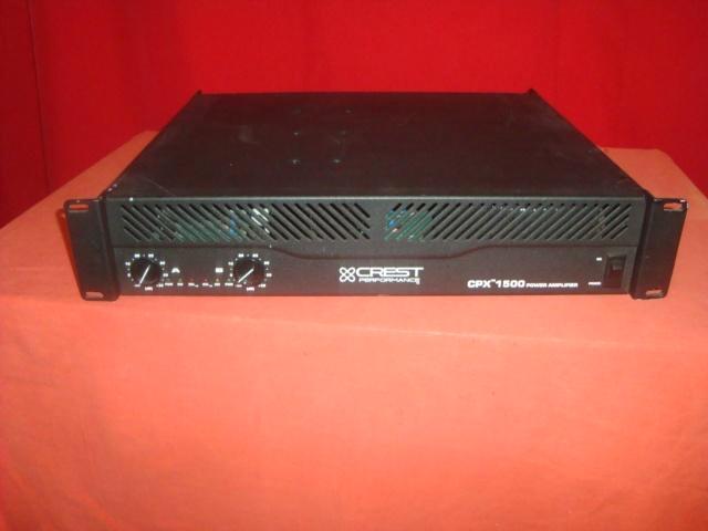 Utilisé : Amplificateur de sonorisation Crest CPX-1500, Musique & Instruments, Amplis | Clavier, Moniteur & Sono, Utilisé, Sono