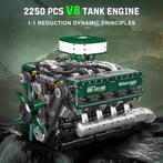 Mould King |  V8 Motorbouwset | Twin Turbo | Nieuw, -, Verzenden, -, Overige typen