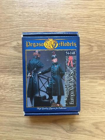 PEGASO MODELS 54-148 cuirassier napoléonien 54mm., Enlèvement ou Envoi, Comme neuf, Personnage ou Figurines