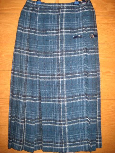 Jupe plissée à carreaux pour femme - vintage ' 80 - bleue, Vêtements | Femmes, Jupes, Comme neuf, Taille 42/44 (L), Bleu, Sous le genou