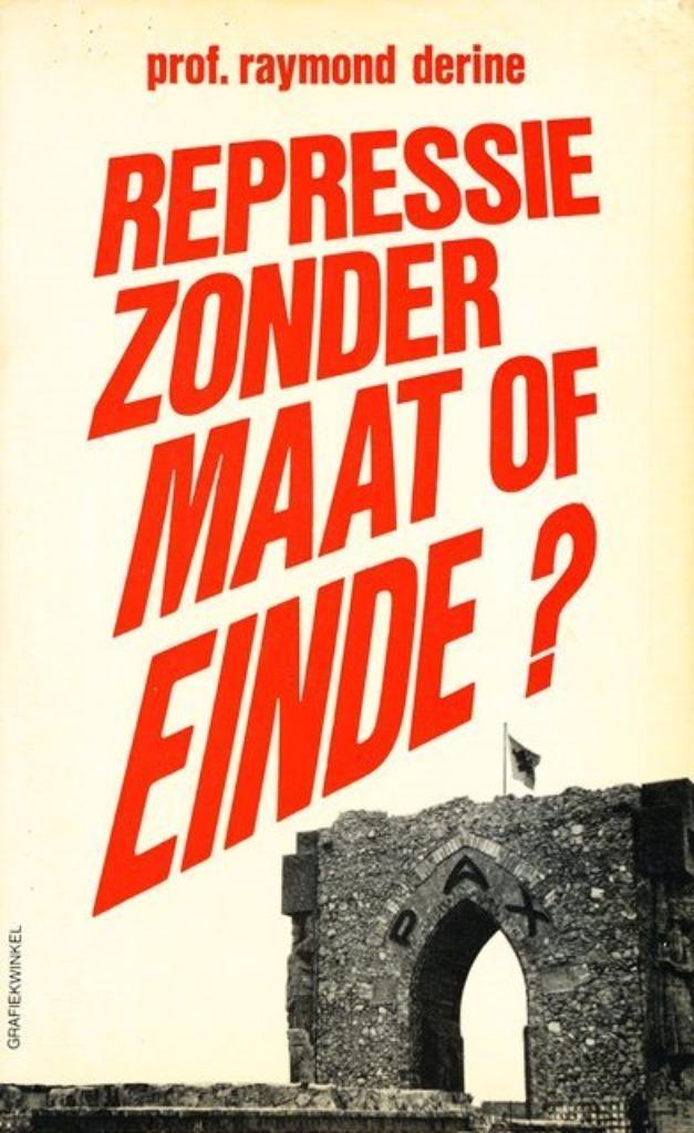 (a444) Repressie zonder maat of einde, paperback, Boeken, Oorlog en Militair, Gelezen, Verzenden