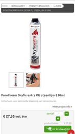 Porotherm Dryfix Extra PU Steenlijm TE KOOP !, Bricolage & Construction, Enlèvement, Neuf