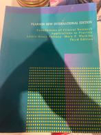 Foundations of clinical research application to practice, Boeken, Studieboeken en Cursussen, Ophalen, Nieuw, Hoger Onderwijs, Leslie Gross Portney