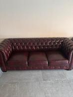 Fauteuil, trois places Chesterfield similicuir, Huis en Inrichting, Ophalen, Zo goed als nieuw
