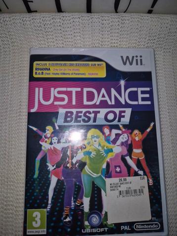 Zeldzaam spel Just Dance Best of Wii Nintendo gloednieuw  beschikbaar voor biedingen