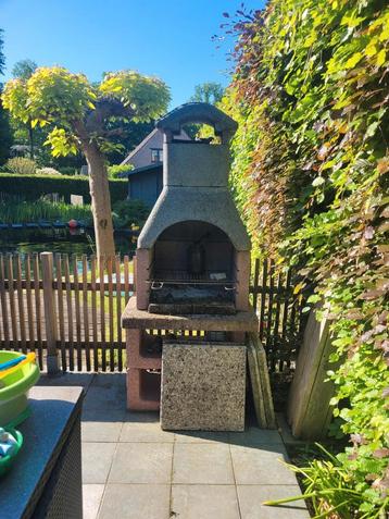 GRATIS stenen houtskoolbarbecue, Enlèvement, Utilisé