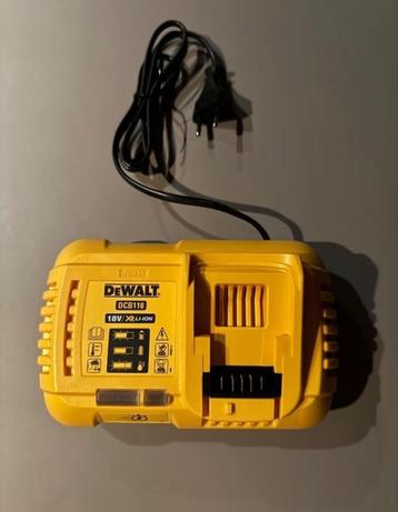 DeWALT DCB118 18V / 54V Li-Ion XR FlexVolt Accu snellader, Enlèvement ou Envoi, Neuf