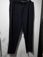 Marineblauwe broek voor dames. XL elastische taille (Hema), Gedragen, Hema, Blauw, Maat 46/48 (XL) of groter