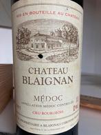 Château Blaignan Appellation Médoc Contrôlée Cru Bourgeois, Collections, Pleine, France, Enlèvement ou Envoi, Vin rouge