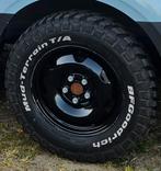 All TERRAIN/17 INCH STEEL WHEELS/ BF GOODRICH. 245/75/17, Auto-onderdelen, Banden en Velgen, Ophalen, Gebruikt, 17 inch, Band(en)