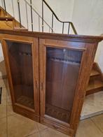 Houten wapenkast 12 geweren, Ophalen