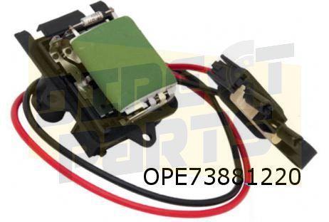 Nissan/Opel/Renault weerstand kachelventilator Trafic/Vivaro, Auto-onderdelen, Elektronica en Kabels, Nissan, Opel, Renault, Nieuw