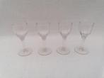 borrelglaasjes 4 stuks, Verzamelen, Ophalen of Verzenden, Nieuw