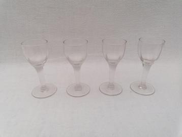 borrelglaasjes 4 stuks beschikbaar voor biedingen