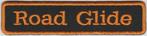 Harley Davidson Road Glide stoffen opstrijk patch embleem #1, Verzenden, Nieuw