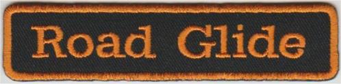 Harley Davidson Road Glide stoffen opstrijk patch embleem #1, Motoren, Accessoires | Overige, Nieuw, Verzenden