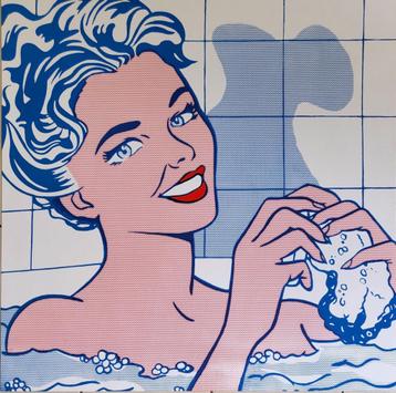 Roy Lichtenstein - Woman in Bath - Zeefdruk beschikbaar voor biedingen