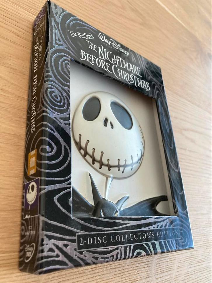 Nightmare before Christmas 2 disc Shadow Box, Cd's en Dvd's, Dvd's | Komedie, Zo goed als nieuw, Ophalen of Verzenden