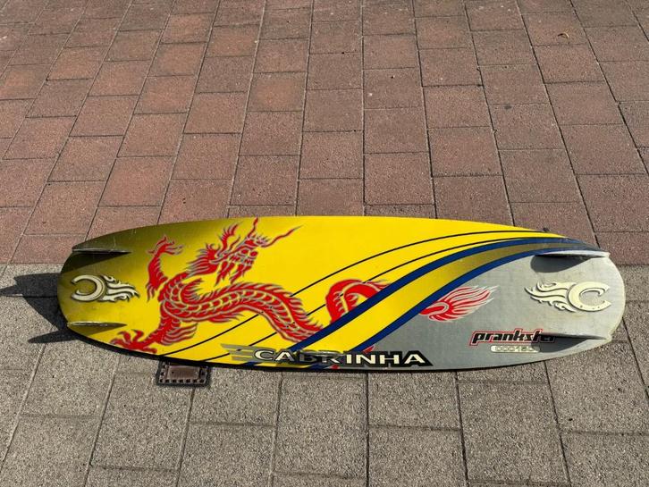 Cabrinha prankster 000150 kiteboard, Watersport en Boten, Kitesurfen, Gebruikt, Kiteboard, 4 m² of minder, Twintip, Ophalen