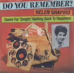 Helen Shapiro – Queen for tonight / Walking back to happines, Cd's en Dvd's, Ophalen, Gebruikt, 7 inch, Single