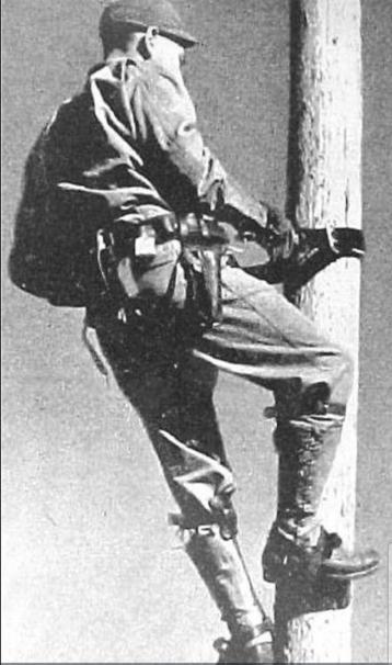 U.S. postwar Army
Signal Corps climbing belt 1951 beschikbaar voor biedingen