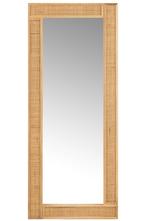 Spiegel (staan/hang) Rechthoek Glas Naturel - B=50xH=120 cm, Huis en Inrichting, Woonaccessoires | Spiegels, Nieuw, 100 tot 150 cm