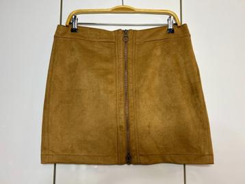 Minijupe camel zippée esmara - Taille 42 *, Taille 42/44 (L), Enlèvement ou Envoi, Autres couleurs, Au-dessus du genou