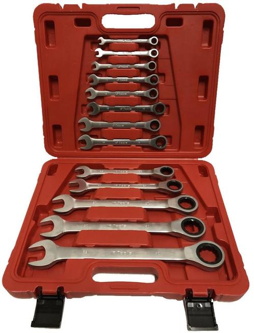 Steek- ringratel sleutel set 13dlg, Auto diversen, Overige Auto diversen, Ophalen of Verzenden