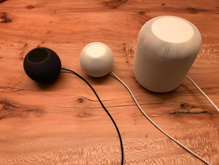 Apple Homepods - 2 stuks, Audio, Tv en Foto, Mediaspelers, Zo goed als nieuw, Ophalen