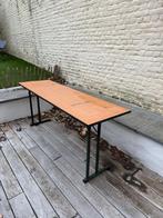 Opvouwbare tuintafel, Tuin en Terras, Ophalen, Gebruikt, Rechthoekig, Hout