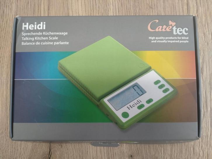 Sprekende Keukenweegschaal (Heidi) - Tot 5KG, Elektronische apparatuur, Weegschalen, Nieuw, Digitaal, Keukenweegschaal, Minder dan 10 kg