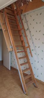 zoldertrap, Doe-het-zelf en Bouw, Ladders en Trappen, 2 tot 4 meter, Gebruikt, Trap, Opvouwbaar of Inschuifbaar