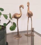 Set flamingo's / kraanvogels messing, Antiek en Kunst, Ophalen of Verzenden
