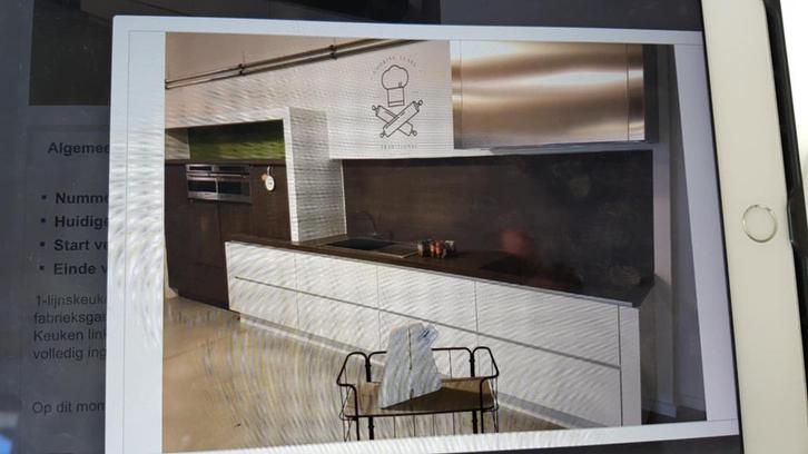 Nieuwe toonzaal keuken van Dovy inclusief toestellen, Huis en Inrichting, Keuken | Complete keukens, Nieuw, Enkelwandige keuken