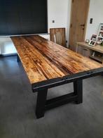 Landelijke woonkamertafel, Huis en Inrichting, Tafels | Eettafels, Ophalen, 50 tot 100 cm, Landelijk, Vijf personen of meer