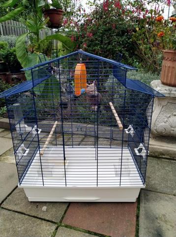 Grote vogelkooi in zeer goede staat beschikbaar voor biedingen