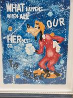 Schilderij Don ken, Ophalen