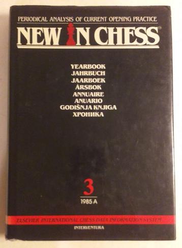New in chess: yearbook 3, 1985 A - Interventura BV, 1985., Enlèvement ou Envoi, Échecs