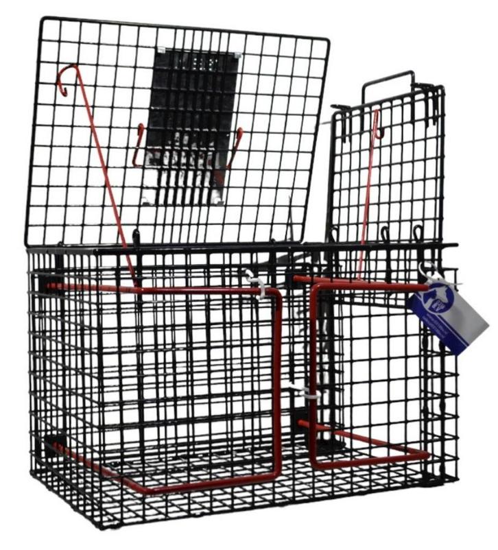Transport / Dwangkooi met Boven / Zij Paneel Zwart, Dieren en Toebehoren, Transportboxen, Nieuw, Verzenden
