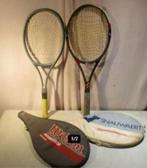 2 Prima Tennisrackets van Wilson en Snauwaert + beschermhoes, Sport en Fitness, Tennis, Racket, Wilson, Ophalen of Verzenden, Zo goed als nieuw