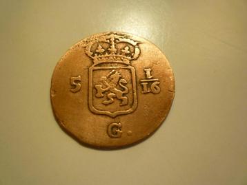 Nederlands-Indië munt uit 1809 beschikbaar voor biedingen