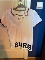 Burberry Kids Polo "BURBERRY Split Logo" – Wit – Maat 14Y /, Kinderen en Baby's, Kinderkleding | Maat 164, Ophalen of Verzenden