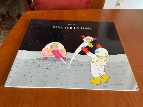 Livre Papa sur la lune, Boeken, Kinderboeken | Baby's en Peuters, Gelezen, Ophalen of Verzenden